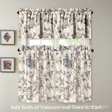 Rustic Style Ultra Soft Microfiber Material Window Valance